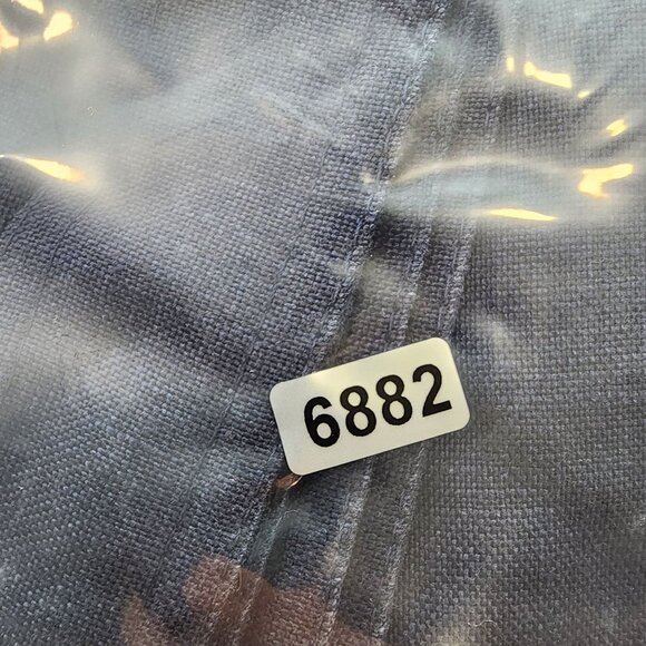 Womens Blue Jack Henry Linen Dress w/ Belt Button-Up Short Sleeve Size XL - Picture 8 of 8